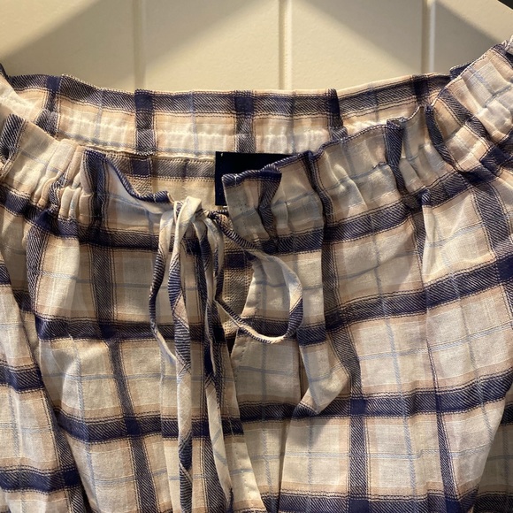 Blue Life Coppola Plaid Long Sleeve Romper- NWOT - Picture 4 of 10